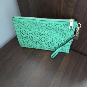 ALDO Stylish Green Clutch Bag
